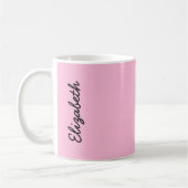 Mug Couleur solide de bonbons de coton (Gauche)