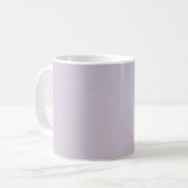 Mug Couleur solide de la Wisteria légère (Devant gauche)