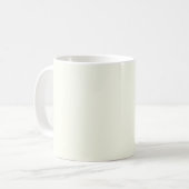 Mug Couleur solide ivoire (Devant gauche)