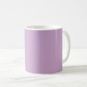 Mug Couleur solide Lilac (Devant droit)