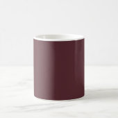 Mug Couleur solide Maroon profonde (Centre)