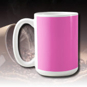 Mug Couleur solide rose néon | Classique