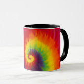 Mug Couleur Super Cool Rainbow Swirl Tie (Devant droit)