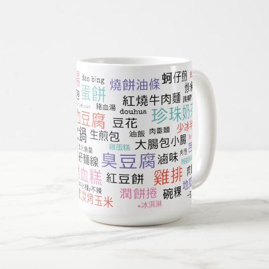 Mug couleur TW de 15 oz (Devant droit)