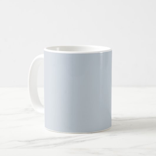 Mug Couleur uni bleu illusion (Devant gauche)