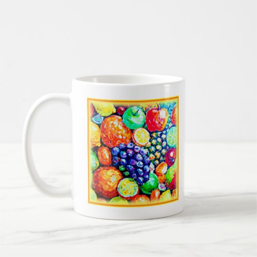 Mug Couleur vibrante des fruits. Commandez dès mainten (Gauche)