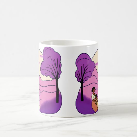 Mug Couleur violet (Centre)