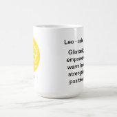 Mug - Couleur Zodiac pour Leo (Centre)