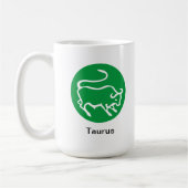 Mug - Couleur Zodiac pour Taurus (Gauche)