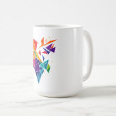 Mug couleurs à la mode (Devant droit)