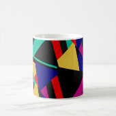 Mug Couleurs abstraites audacieuses modernes (Centre)