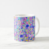Mug Couleurs Abstraites des années 80 (Devant droit)