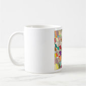 Mug Couleurs Abstraites or (Gauche)