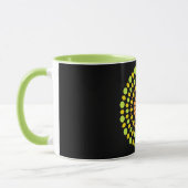 Mug Couleurs agrumes, vert citron, (Gauche)