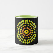 Mug Couleurs agrumes, vert citron, (Centre)
