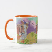 Mug Couleurs amusantes de Poppy Art (Gauche)