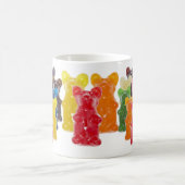 Mug couleurs arc-en-ciel bonbon amant guman ours (Centre)