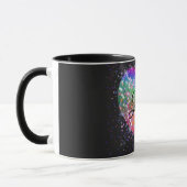 Mug Couleurs arc-en-ciel déclenchant parties scintilla (Gauche)