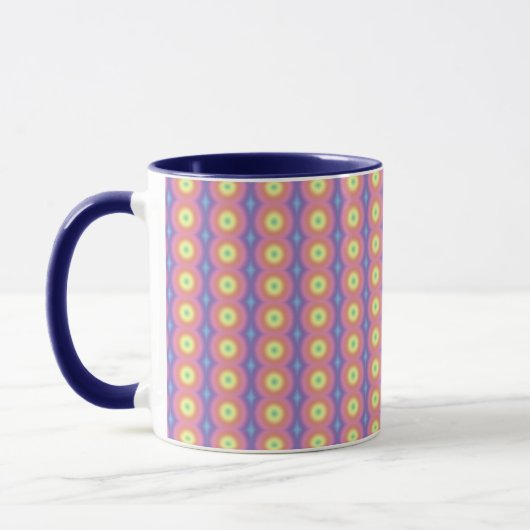 Mug - Couleurs arc-en-ciel en cercles (Gauche)