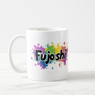Mug Couleurs arc-en-ciel Fujoshi Slogan