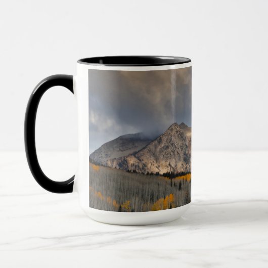 Mug Couleurs automnales d'Aspens, col Keebler (Gauche)