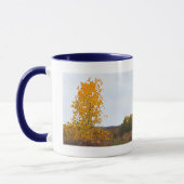 Mug Couleurs automnales Lone Cottonwood Tree Impressio (Gauche)