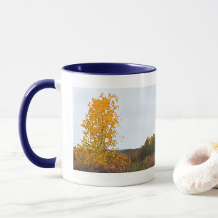 Mug Couleurs automnales Lone Cottonwood Tree Impressio