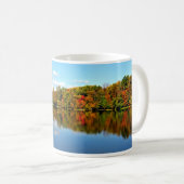 Mug Couleurs d'automne de paysage de chute (Devant droit)