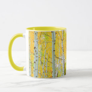 Mug Couleurs d'automne des arbres d'Aspen 1