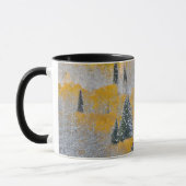 Mug Couleurs d'automne des Aspens et du col de la neig (Gauche)