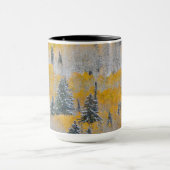 Mug Couleurs d'automne des trembles et neige fraîche K (Centre)
