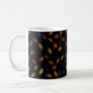 Mug Couleurs d'automne Motif Abstrait