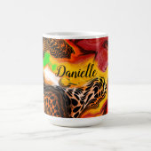 Mug Couleurs d'automne personnalisées Abstrait pour la (Centre)