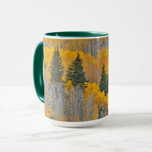 Mug Couleurs d'automne sur les bosquets de trembles