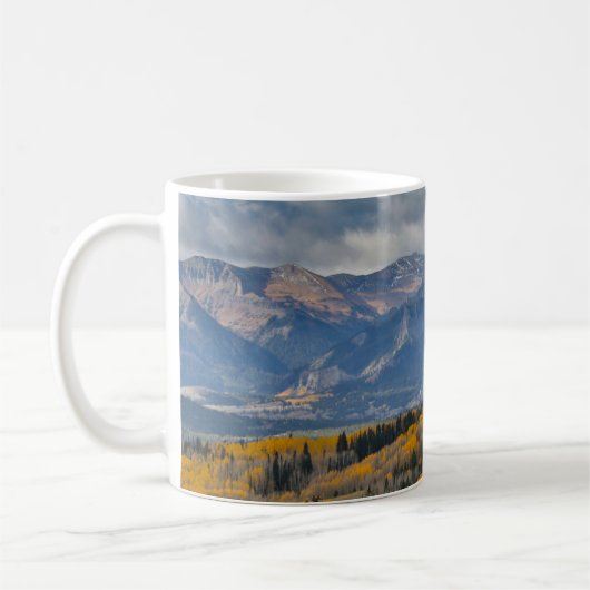 Mug Couleurs d'automne sur les bosquets de trembles (Gauche)