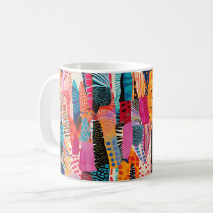 Mug Couleurs de jeu Motif Abstrait