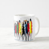Mug Couleurs de l'Afrique (Devant droit)