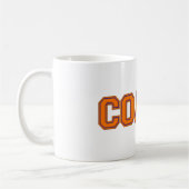Mug Couleurs de l'école COACH Mug, Orange-Bleu (Gauche)