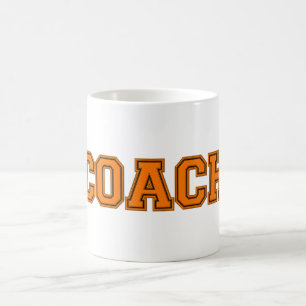 Mug Couleurs de l'école COACH Mug, orange-noir