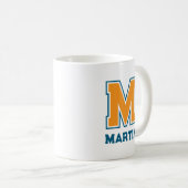 Mug Couleurs de l'équipe Monogramme Nom (Devant droit)