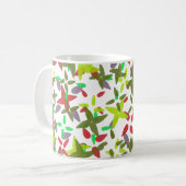 Mug Couleurs de Noël vives (Devant gauche)