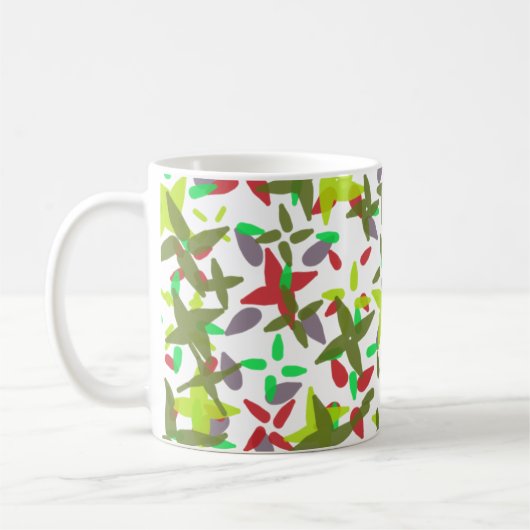 Mug Couleurs de Noël vives (Gauche)