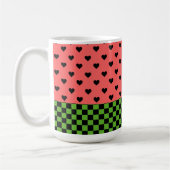 Mug Couleurs de pastèque à motif (Gauche)