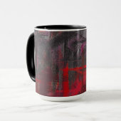 Mug Couleurs de peinture Abstraites #75 (Devant gauche)