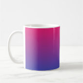 Mug Couleurs dégradées rose et violet (Gauche)