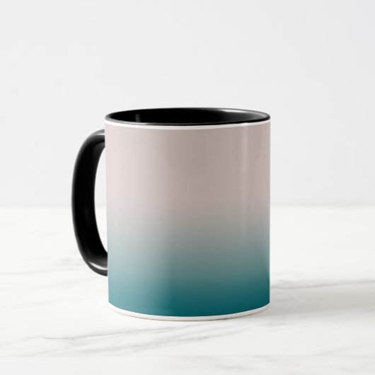 Mug Couleurs d'été dégradé lisse mode couleur simple (Devant gauche)
