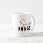 Mug Couleurs du chakra Gangsta spirituel (Devant droit)