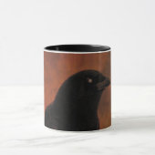 Mug Couleurs du corbeau d'Halloween (Centre)