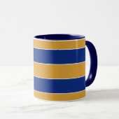 Mug Couleurs du drapeau de l'État du Massachusetts (Devant droit)