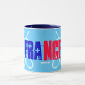 Mug Couleurs du drapeau français Rouge Blanc Bleu (Centre)